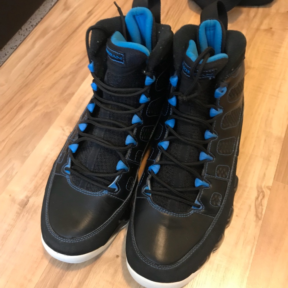 Jordan 9 photo blue size 9.5 - Picture 2 of 3